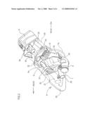 Exhaust system for saddle-ride type vehicle diagram and image