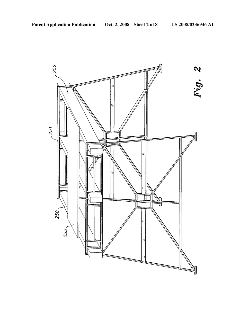 Multipurpose sawhorse end frame - diagram, schematic, and image 03