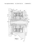 DUAL CLUTCH WITH COOLING DISTRIBUTION RESERVOIR CHAMBERS diagram and image