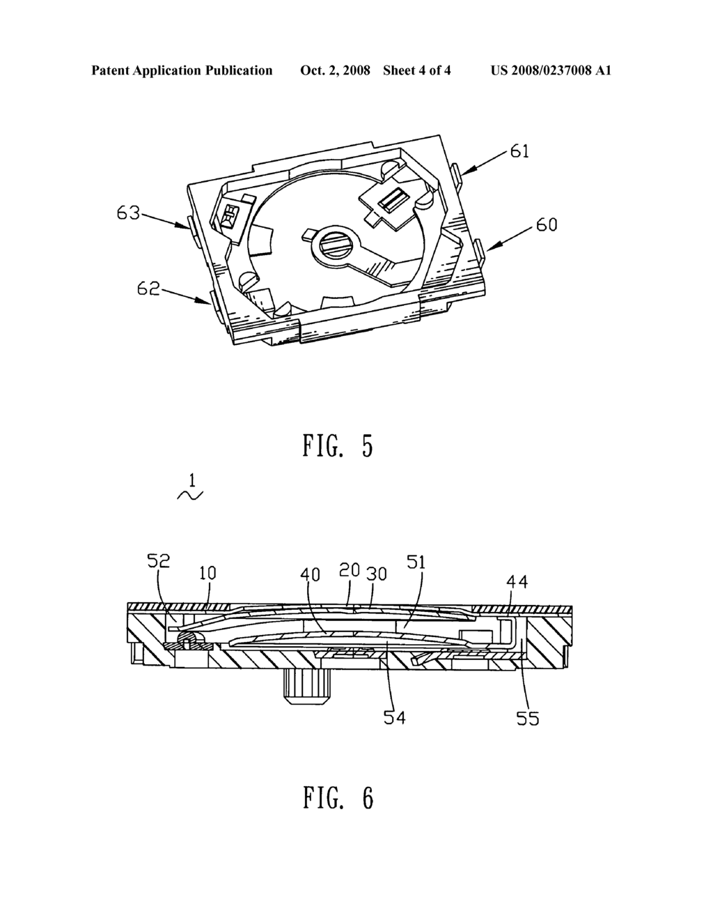 Dust-proof switch - diagram, schematic, and image 05