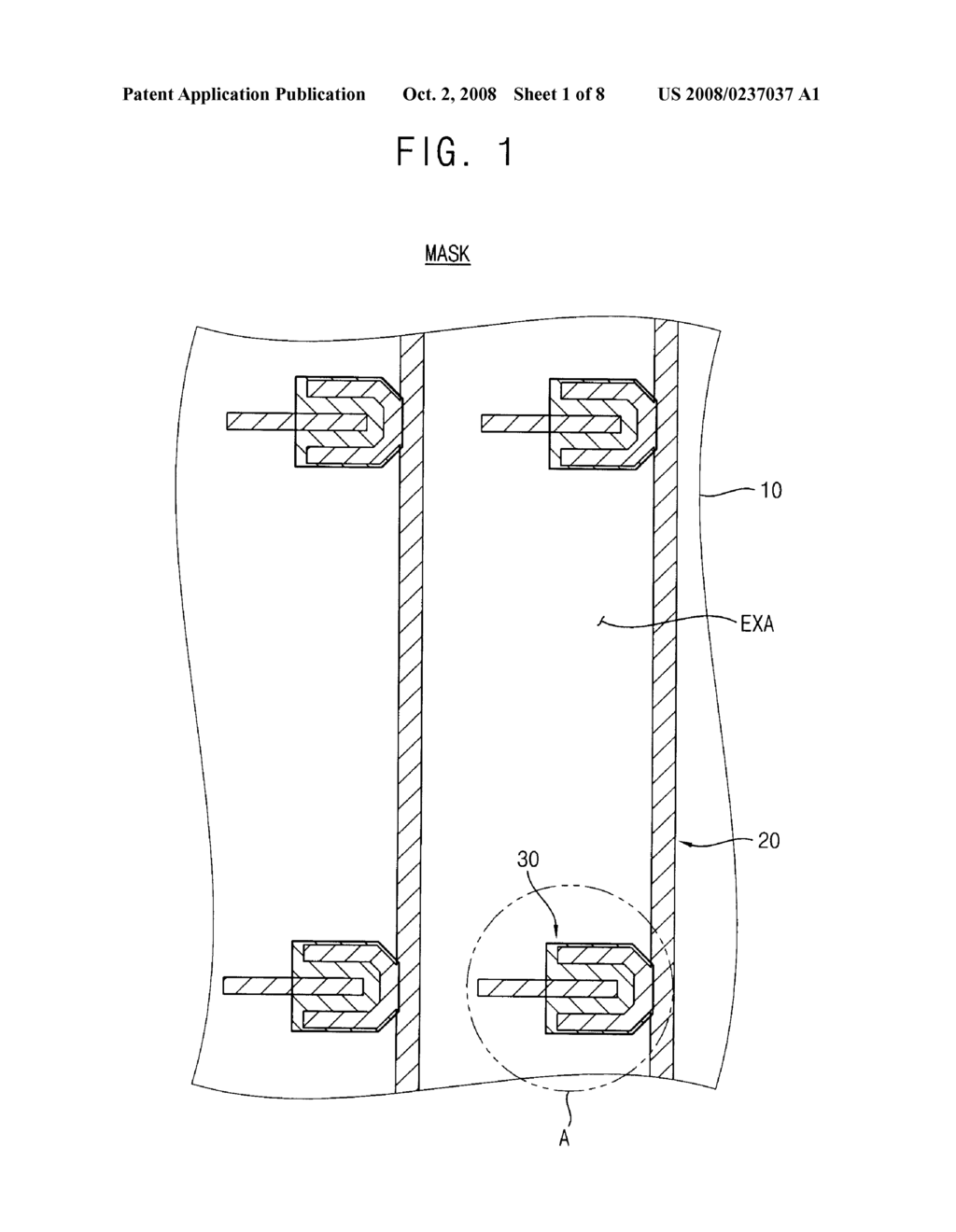 MASK AND METHOD OF MANUFACTURING THE SAME - diagram, schematic, and image 02