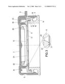 CAP FOR BOTTLES CONTAINING EDIBLE OIL AND OTHER FOOD LIQUIDS diagram and image