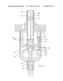 Apparatus for Dispensing a Metered Quantity of Liquor diagram and image