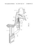 Safety structure of nail gun diagram and image