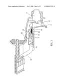 Safety structure of nail gun diagram and image