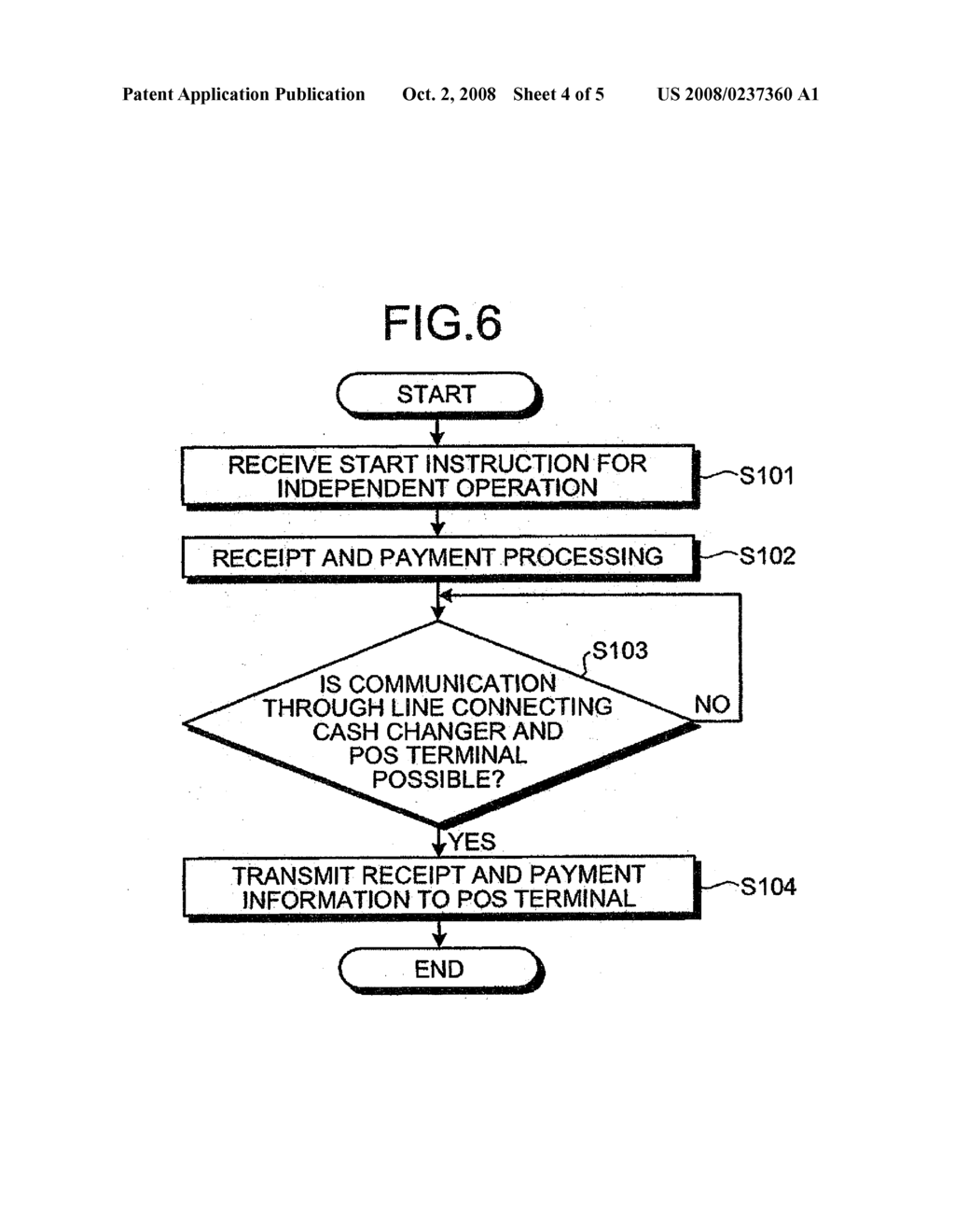 POS SYSTEM AND METHOD OF CONTROLLING POS SYSTEM - diagram, schematic, and image 05