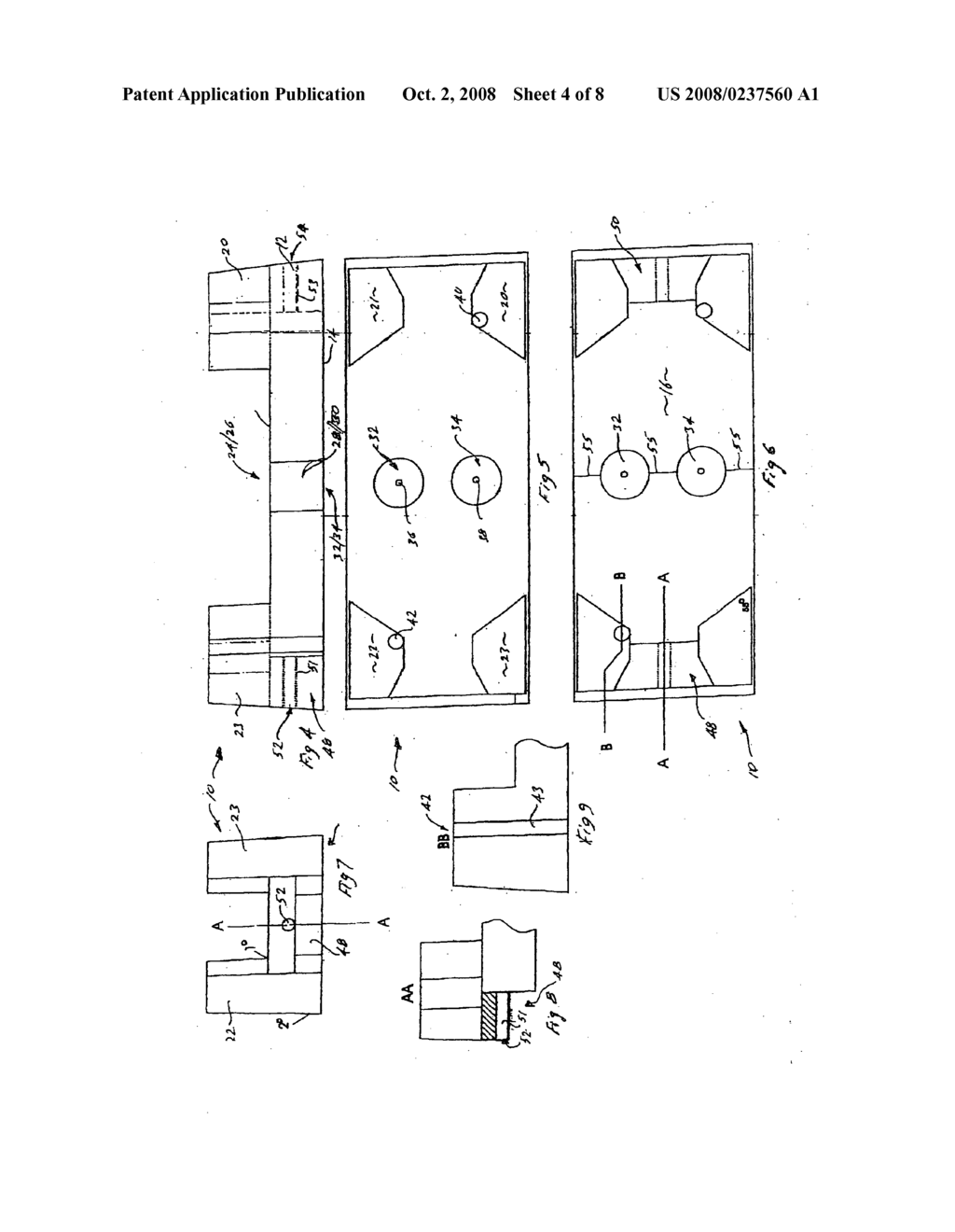 Two-part fence base - diagram, schematic, and image 05