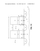 Enabling flash cell scaling by shaping of the floating gate using spacers diagram and image