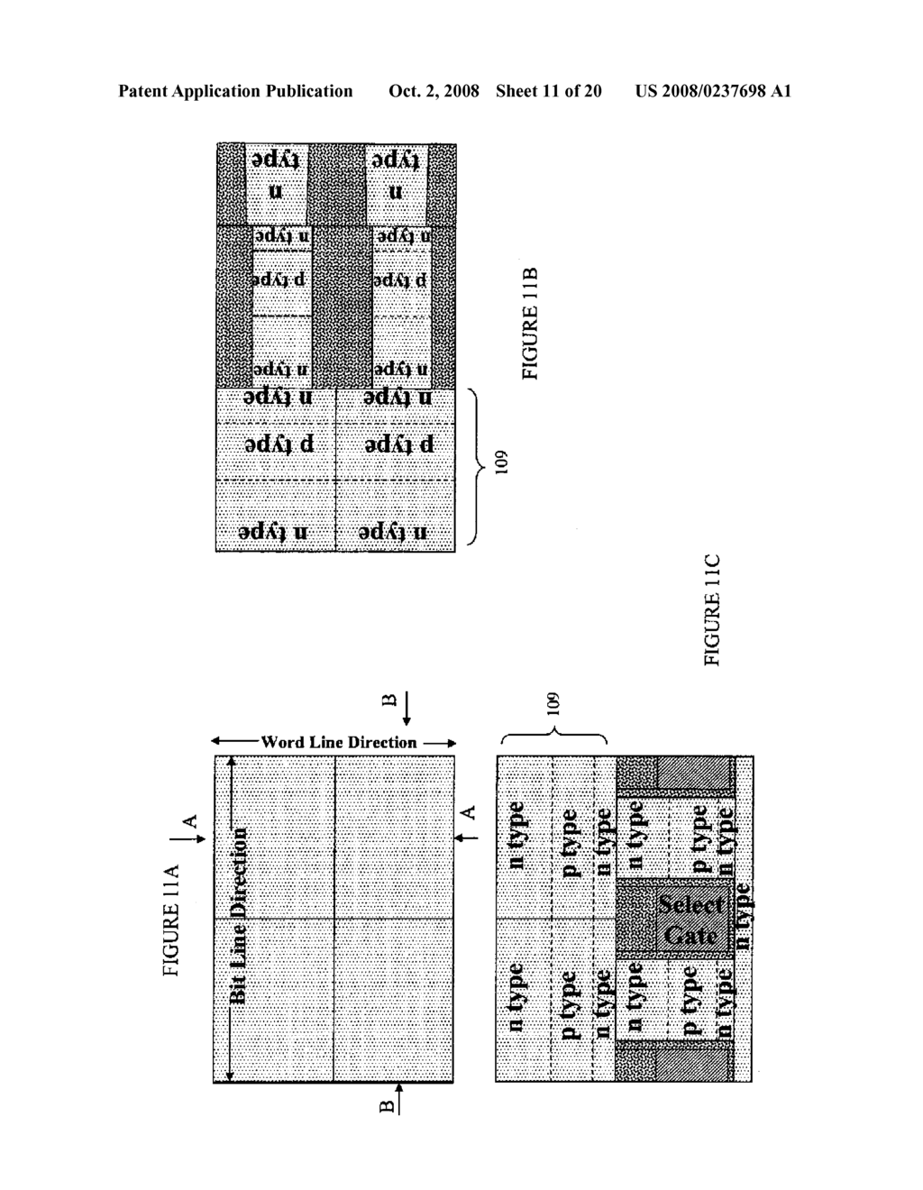 METHOD OF MAKING THREE DIMENSIONAL NAND MEMORY - diagram, schematic, and image 12