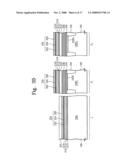 Nonvolatile memory device having cell and peripheral regions and method of making the same diagram and image