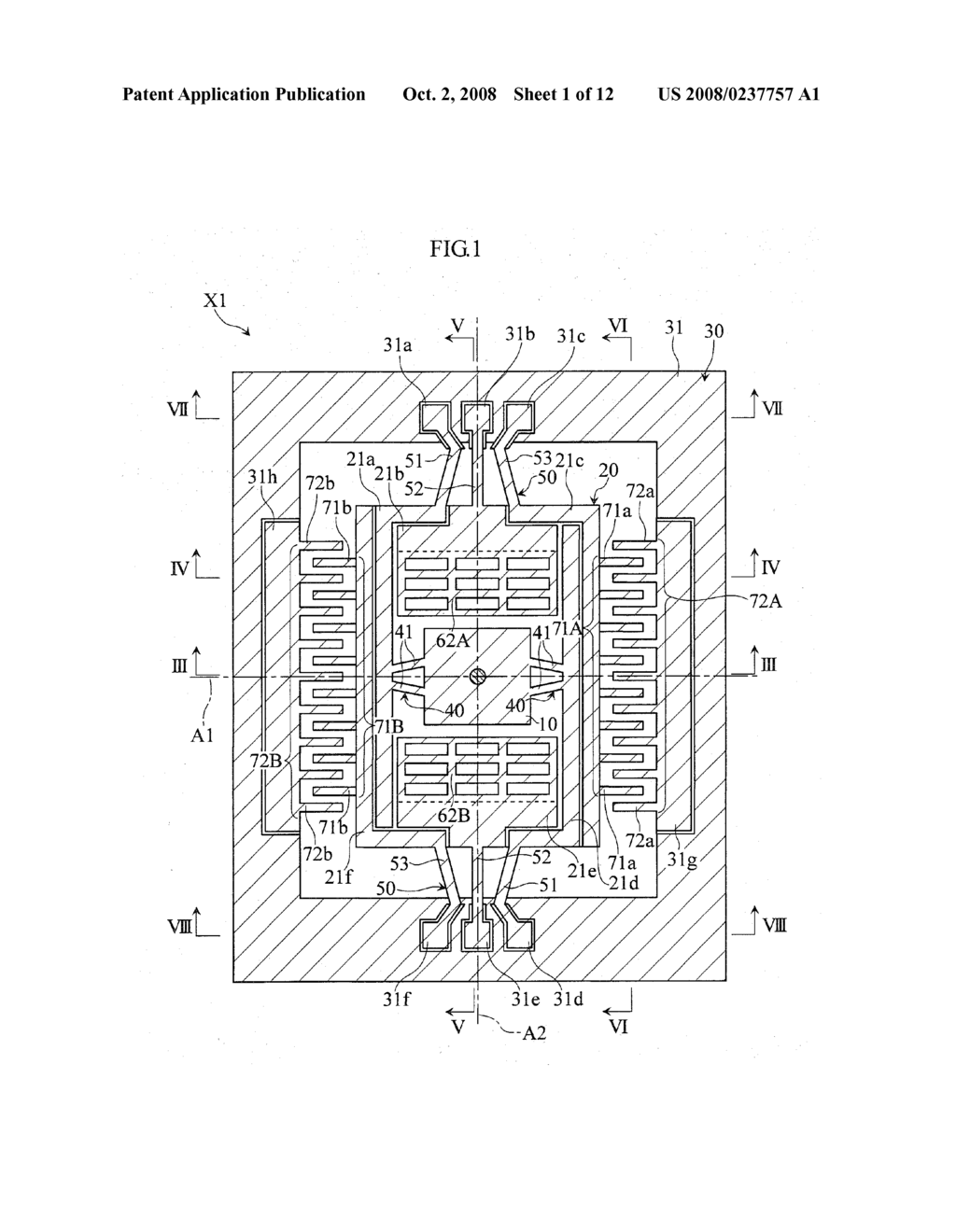 MICRO MOVABLE DEVICE, WAFER, AND METHOD OF MANUFACTURING WAFER - diagram, schematic, and image 02