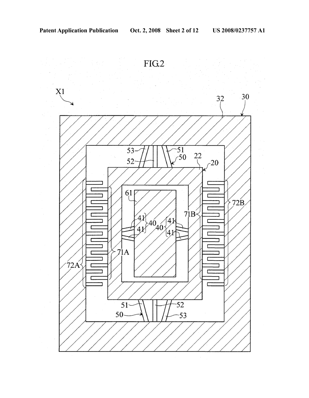 MICRO MOVABLE DEVICE, WAFER, AND METHOD OF MANUFACTURING WAFER - diagram, schematic, and image 03