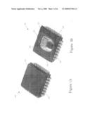 Method for protecting encapsulated sensor structures using stack packaging diagram and image