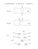 RECESSED SOLDER SOCKET IN A SEMICONDUCTOR SUBSTRATE diagram and image