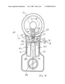 Handheld water misting fan with improved air flow diagram and image