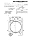 Gasket with high recovery half bead and wave stopper diagram and image