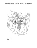 Spindle Lock for a Hand-Held Combination Drill and Chisel Hammer diagram and image