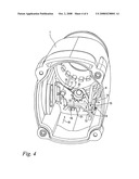 Spindle Lock for a Hand-Held Combination Drill and Chisel Hammer diagram and image