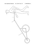 Hands Free Baby Stroller Attachment diagram and image