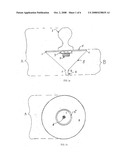 Self aligning trailer hitch diagram and image