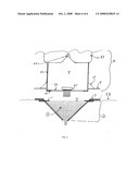 Self aligning trailer hitch diagram and image