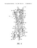 Collapsible transport wheelchair diagram and image