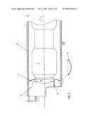 Arrangement For Fixing the Gas Generator of an Air Bag Unit diagram and image