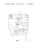 Airbag arrangement for a motor vehicle diagram and image