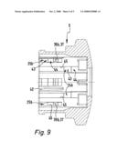 Coupling device for a fluid line diagram and image