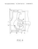 Structure of a hooked fastener diagram and image