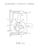 Structure of a hooked fastener diagram and image