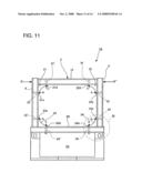 Cab reinforcement structure and work machine cab diagram and image