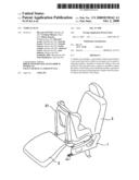 VEHICLE SEAT diagram and image