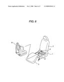 VEHICLE SEAT diagram and image