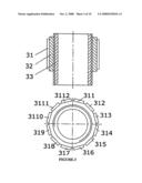 Screw Thread Driving Polyhedral Ultrasonic Motor diagram and image