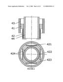 Screw Thread Driving Polyhedral Ultrasonic Motor diagram and image