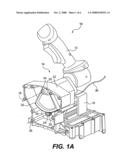 Operator-control device for a machine diagram and image