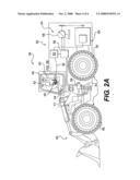 Operator-control device for a machine diagram and image