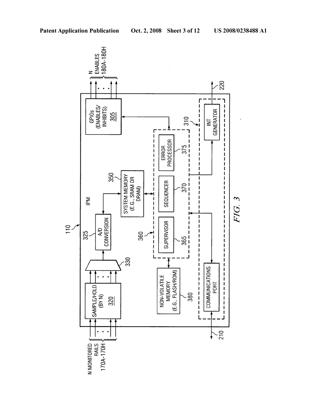 Methods and apparatus for power monitoring with sequencing and supervision - diagram, schematic, and image 04