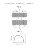 LONGITUDINALLY COUPLED RESONATOR-TYPE SURFACE ACOUSTIC WAVE FILTER diagram and image