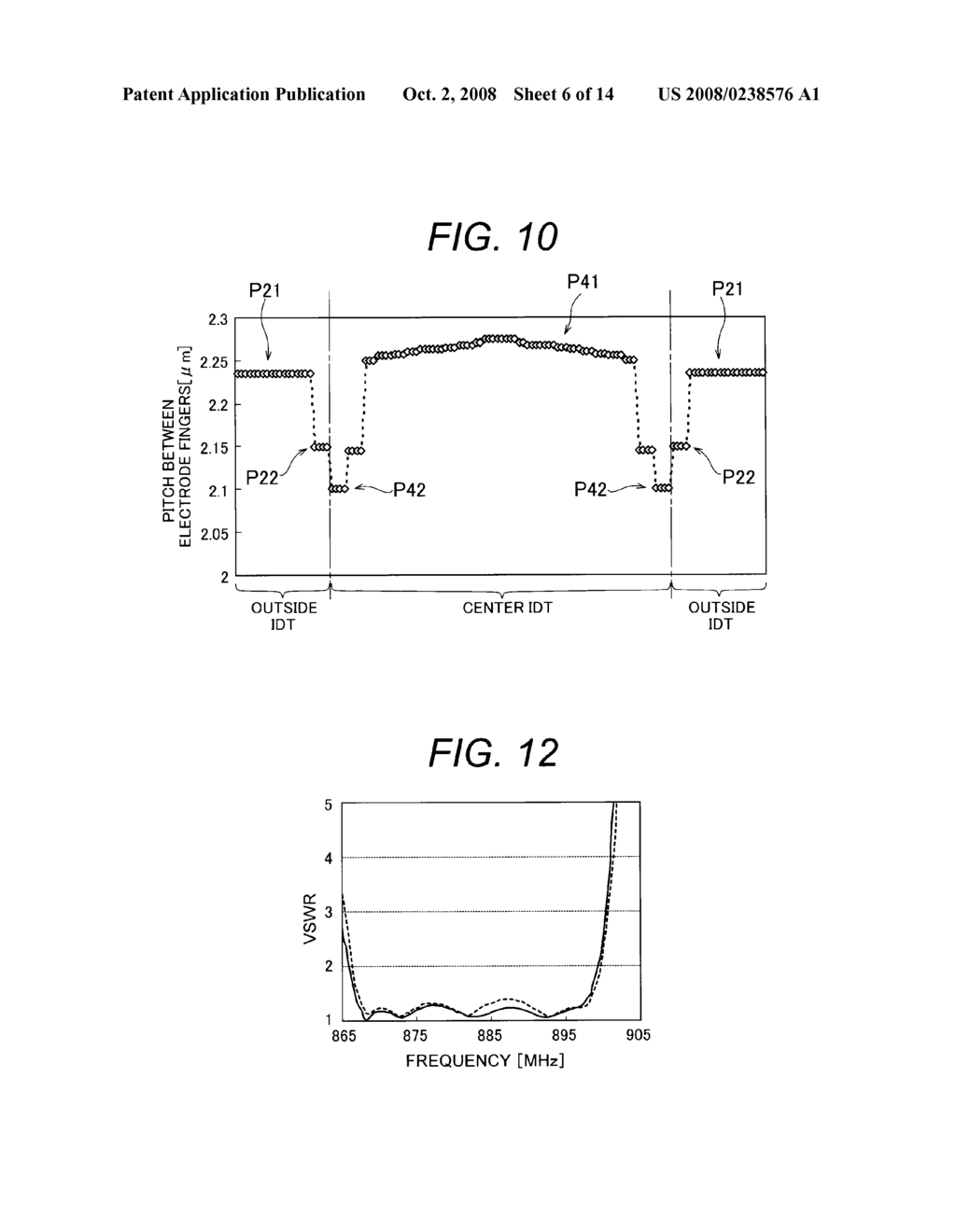 LONGITUDINALLY COUPLED RESONATOR-TYPE SURFACE ACOUSTIC WAVE FILTER - diagram, schematic, and image 07