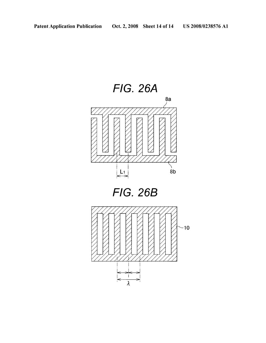 LONGITUDINALLY COUPLED RESONATOR-TYPE SURFACE ACOUSTIC WAVE FILTER - diagram, schematic, and image 15