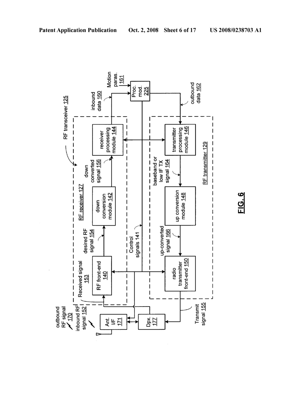 Wireless communication device with RF integrated circuit having an on-chip gyrator - diagram, schematic, and image 07