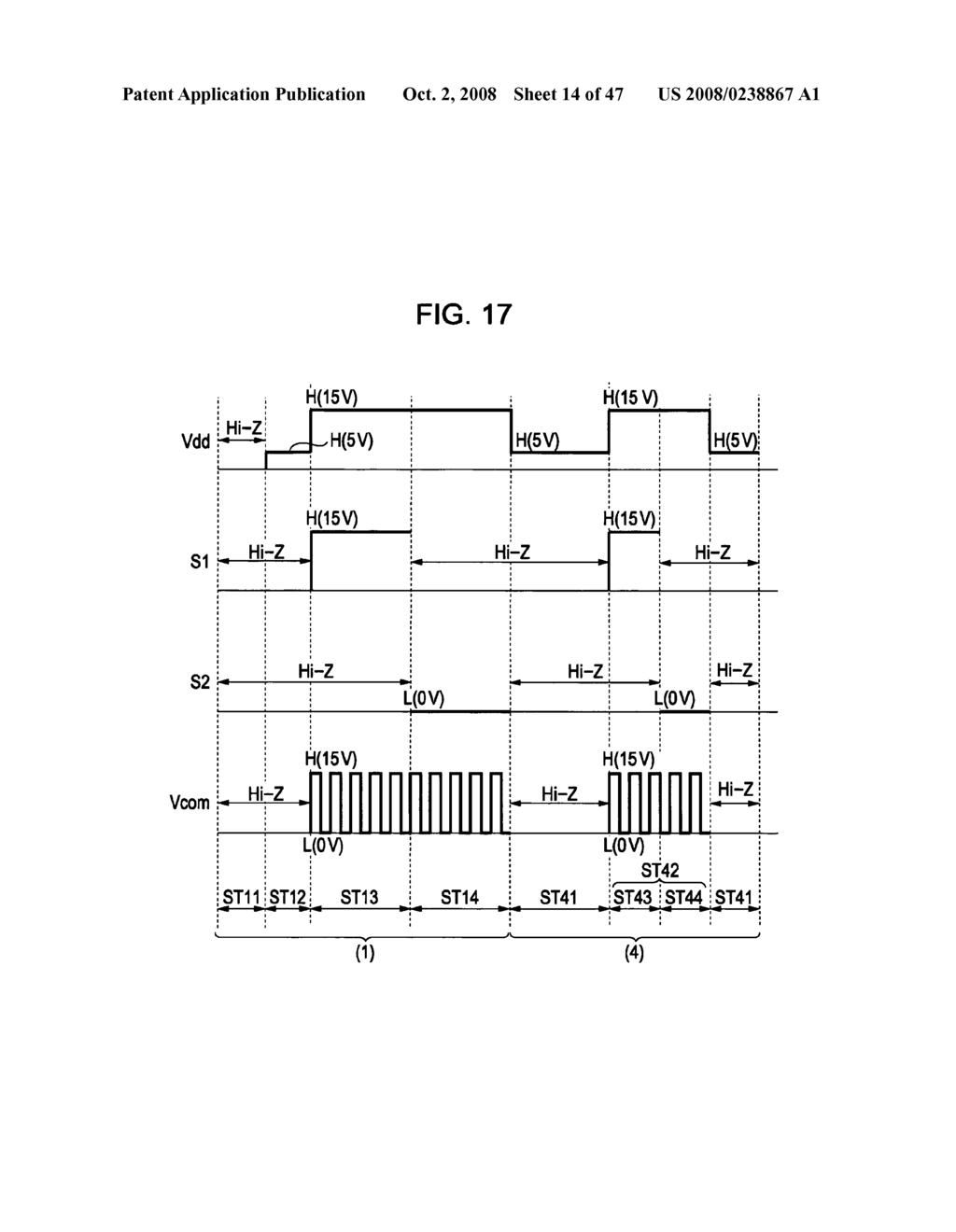 Electrophoretic display device, method of driving electrophoretic device, and electronic apparatus - diagram, schematic, and image 15