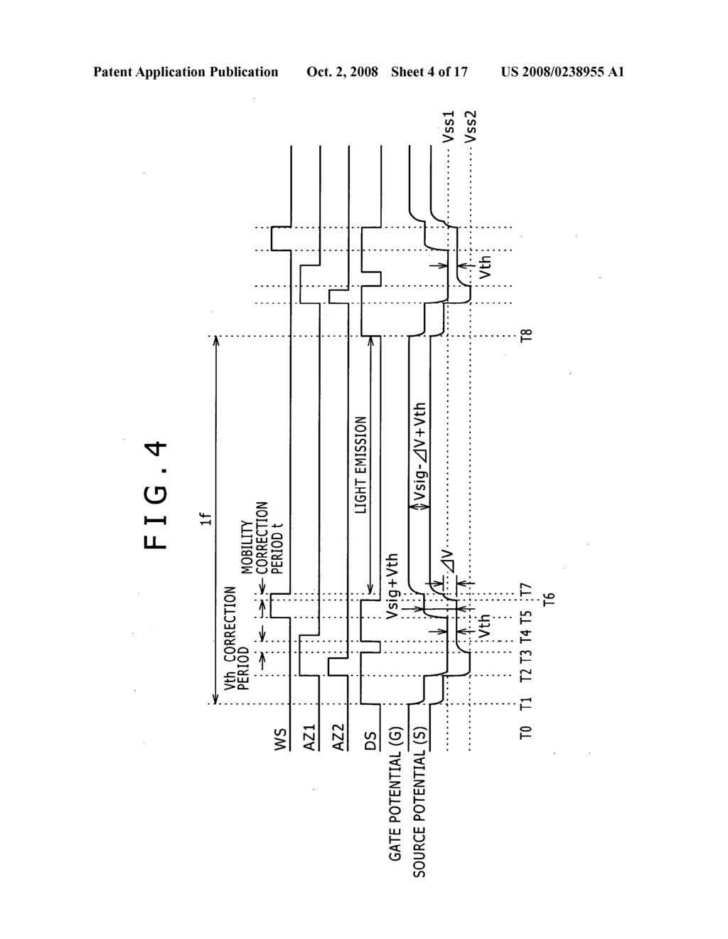 Display apparatus, driving method therefor and electronic apparatus - diagram, schematic, and image 05