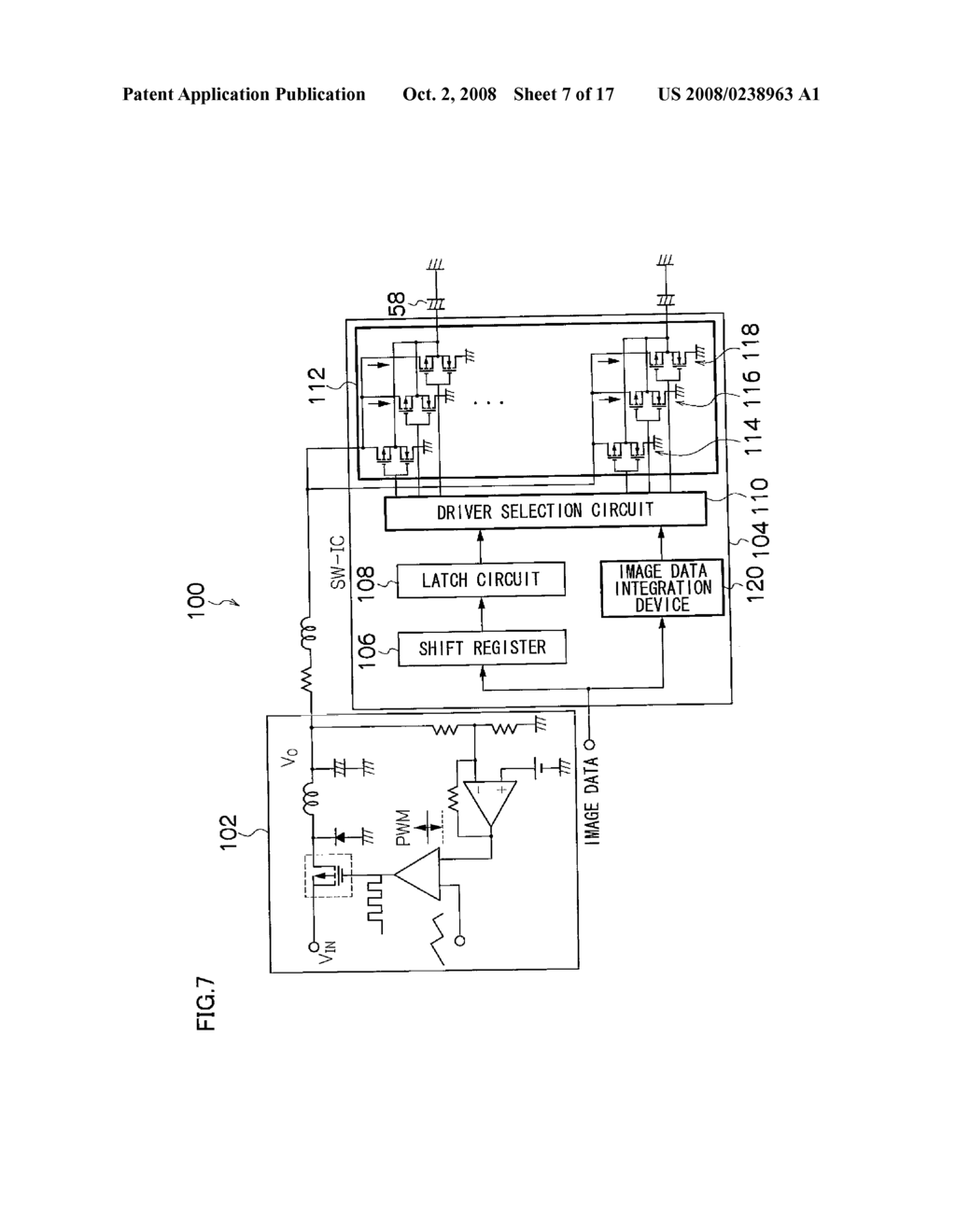 DRIVING DEVICE FOR RECORDING HEAD, IMAGE RECORDING APPARATUS, AND DRIVING METHOD FOR RECORDING HEAD - diagram, schematic, and image 08