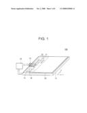 METHOD AND APPARATUS FOR EJECTING INK DROPLETS ONTO A SUBSTRATE diagram and image