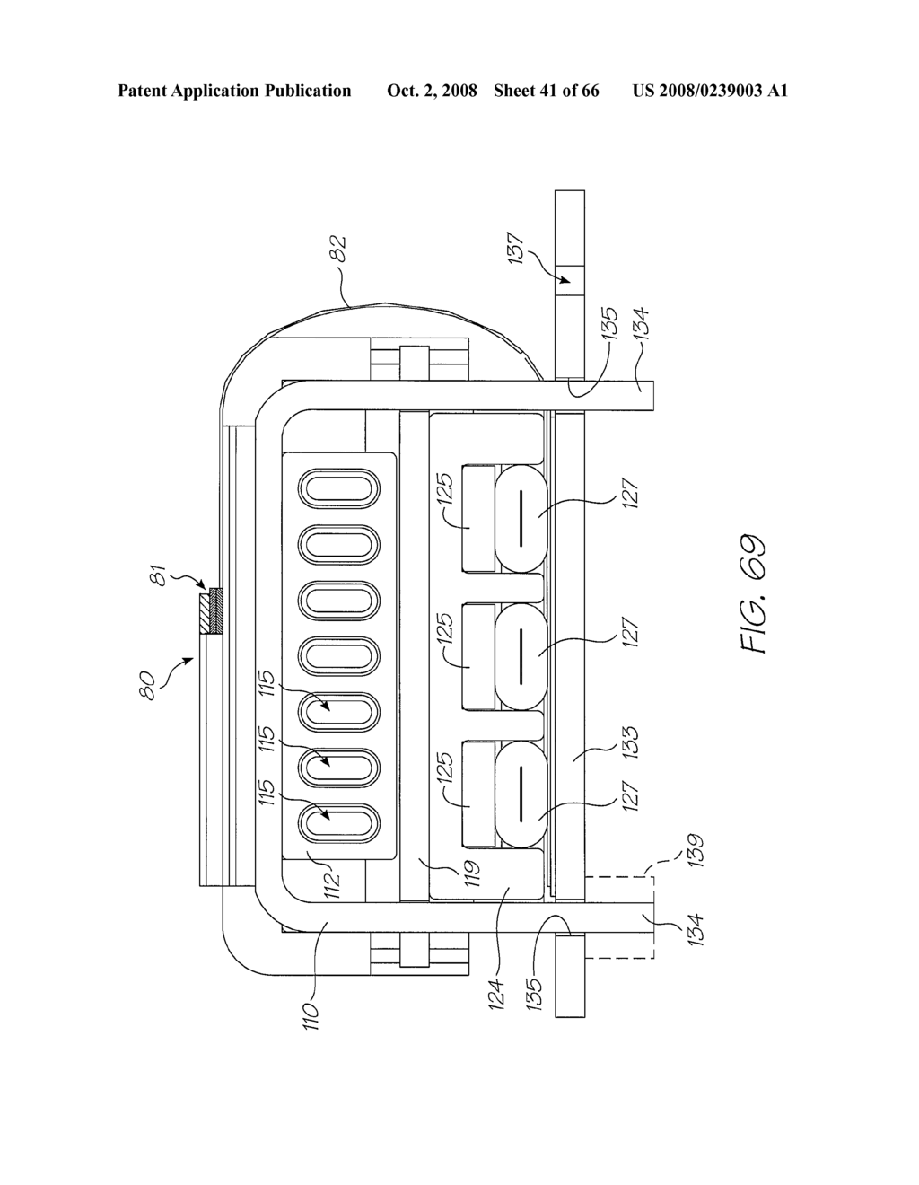 Pagewidth Printhead Assembly Having A Plurality Of Printhead Modules Each With A Stack Of Ink Distribution Layers - diagram, schematic, and image 42