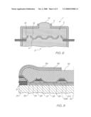 Pagewidth Inkjet Printhead With Ink Ejection Devices Having A Series Of Protrusions To Facilitate Ink Ejection diagram and image