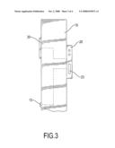 Door monitor with a portable storage medium diagram and image